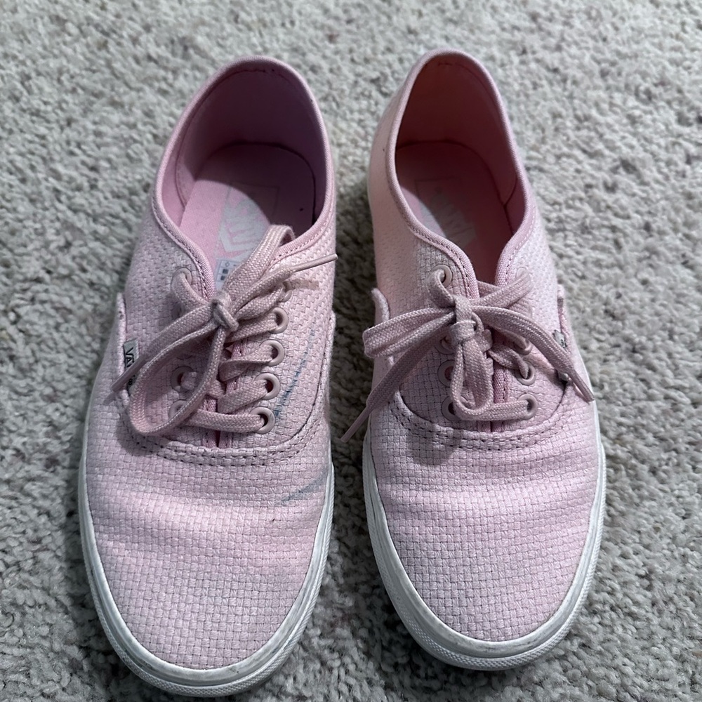 Pink Canvas Women's Shoes